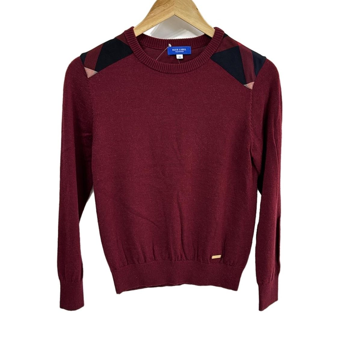 【新品タグ付き❣️】BLUE LABEL CRESTBRIDGE 長袖38 ブルーレーベルクレストブリッジ 長袖セーター サイズ38 M レディース