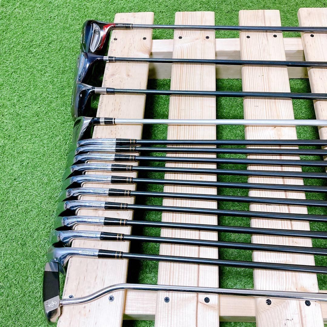 M テーラーメイド 初心者オススメ ゴルフクラブセット メンズ 15本