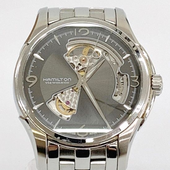 HAMILTON オープンハート 自動巻 H325651 腕時計 HAMILTON ハミルトンジャズマスターオープンハートH325651 HAMILTON