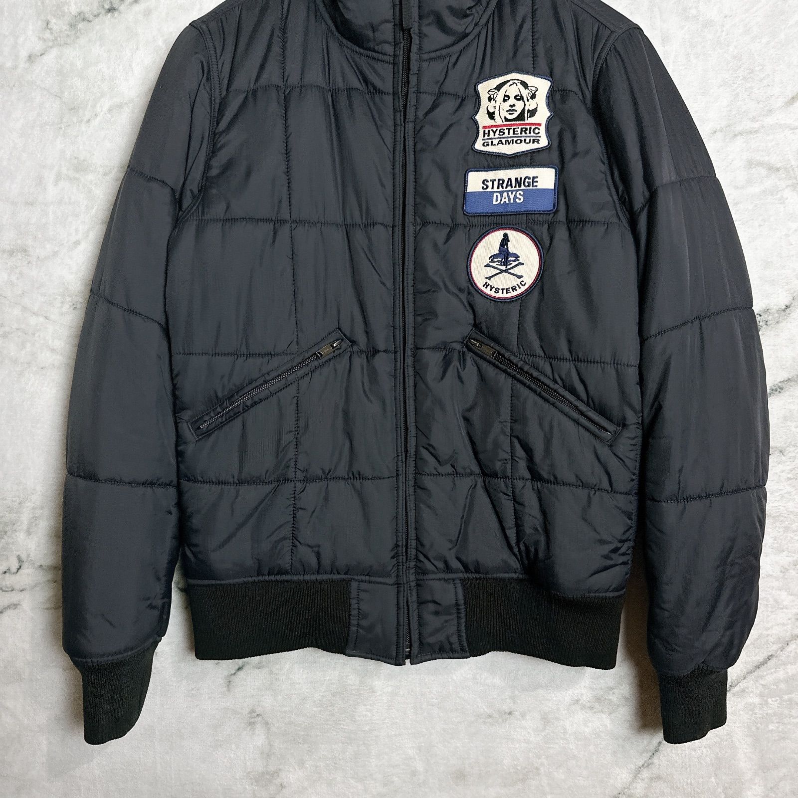 美品】HYSTERIC GLAMOUR プリマロフト 中綿ジャケット フード付き