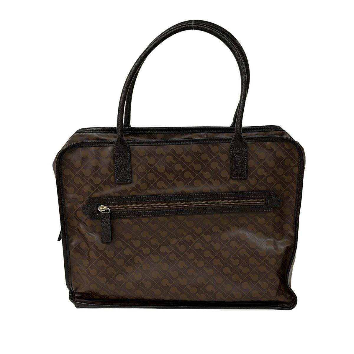 GHERARDINI(ゲラルディーニ) ハンドバッグ - 739300 ブラウン×ダーク