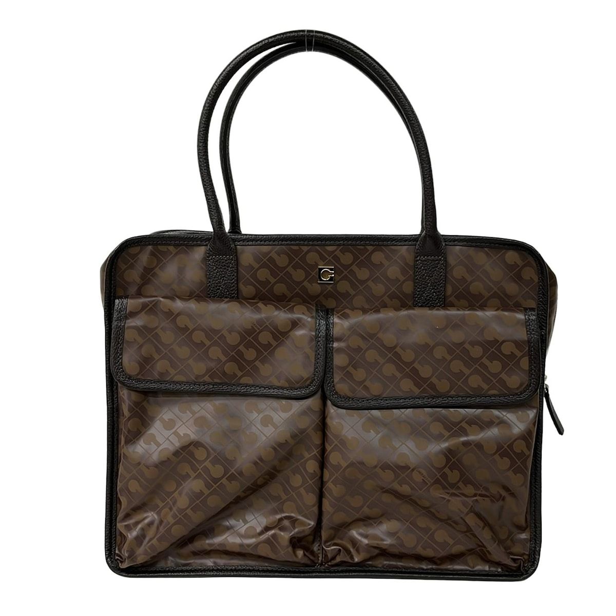 GHERARDINI(ゲラルディーニ) ハンドバッグ - 739300 ブラウン×ダーク