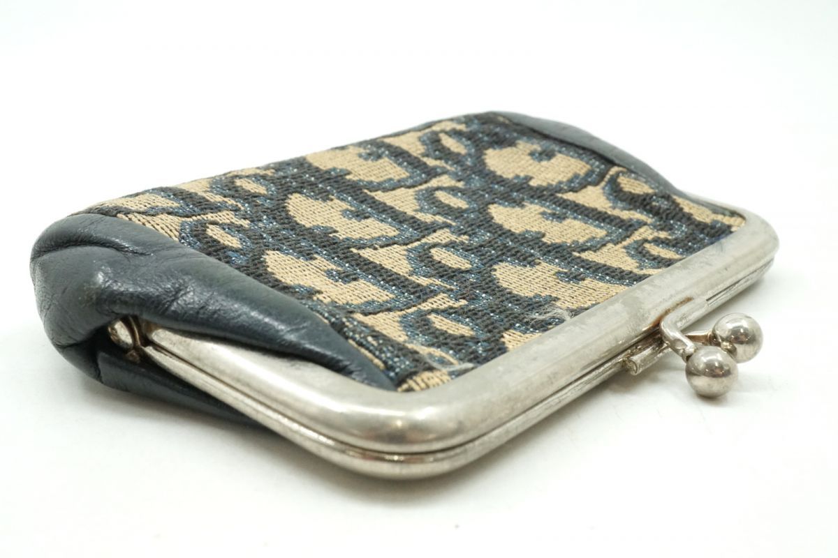 クリスチャンディオール　ChristianDior トロッター　がま口　小銭入れ brandeal_1114g2470