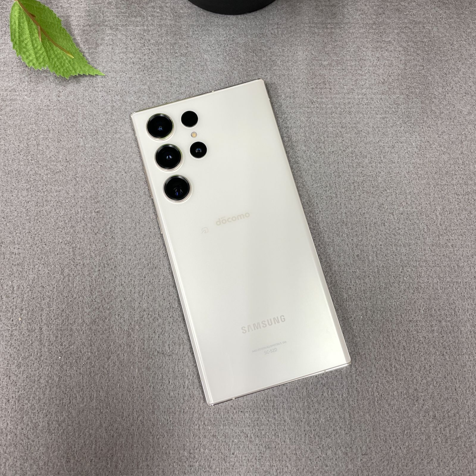 Galaxy S23 ultra 256GB クリーム 美品 h26 Galaxy S23 Ultra 本体 256GB SIMフリー SM-S918N クリーム Bランク