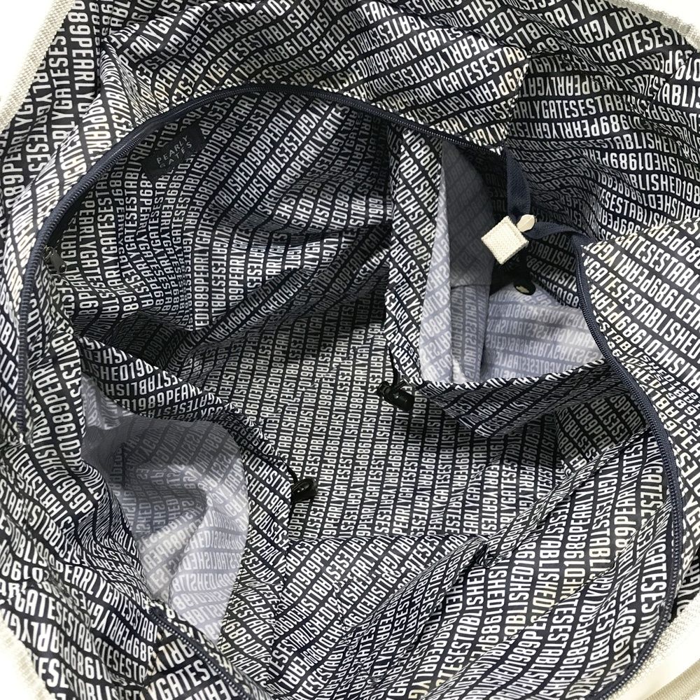 PEARLY GATES パーリーゲイツ ロッカーバッグ トートバッグ グレー系