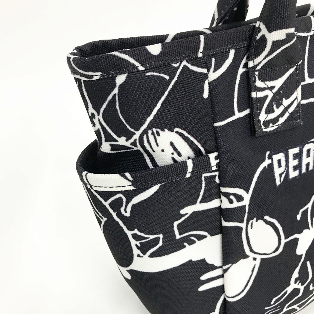 【美品】パーリーゲイツ　カートバッグ　SNOOPYスヌーピー　総柄 SNOOPYカートバッグ(ラウンドバッグ)|PEARLY GATES(パーリーゲイツ