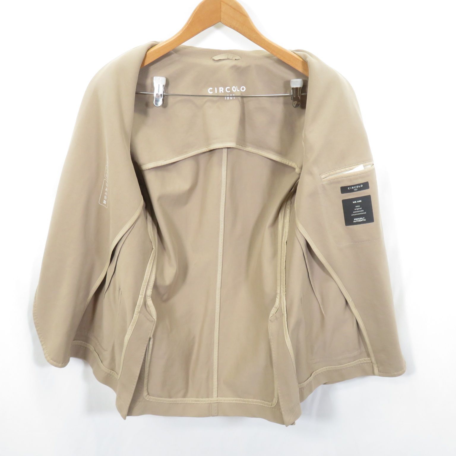 CIRCOLO1901 ストレッチ鹿の子 ジャージ テーラードジャケット - メルカリ