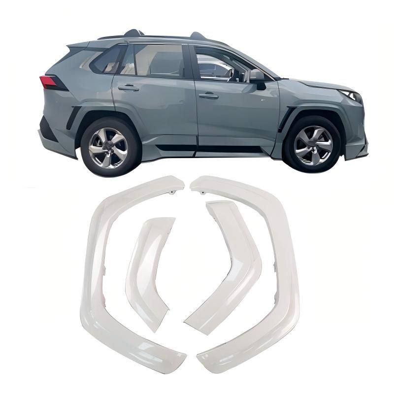 送料無料】トヨタ RAV4 2019年式 TRD仕様対応 マッドガード 4分割