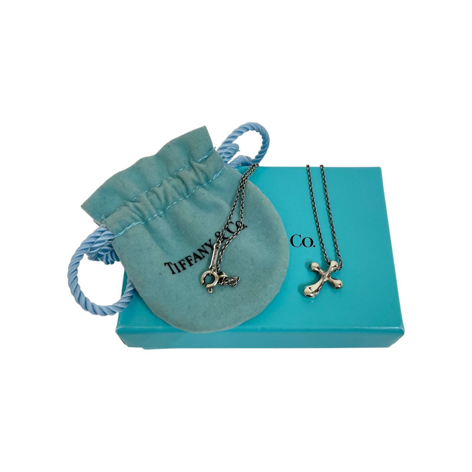 TIFFANY&Co ティファニー エルサペレッティ ネックレス スモールクロス 