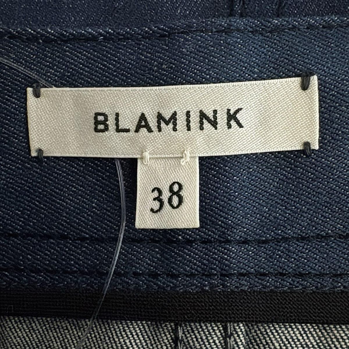 BLAMINK(ブラミンク) ベスト サイズ38 M レディース美品 - ネイビー