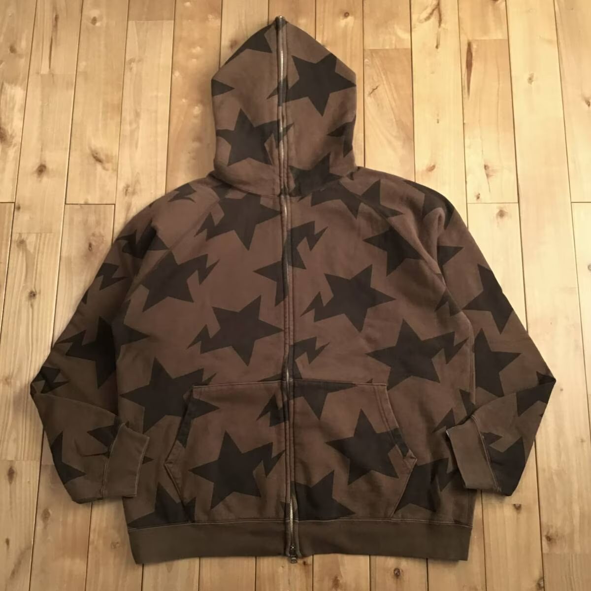 BAPE STA PATTERN PULLOVER HOODIE L パーカー RELAXED STA PATTERN PULLOVER HOODIE | bape.com