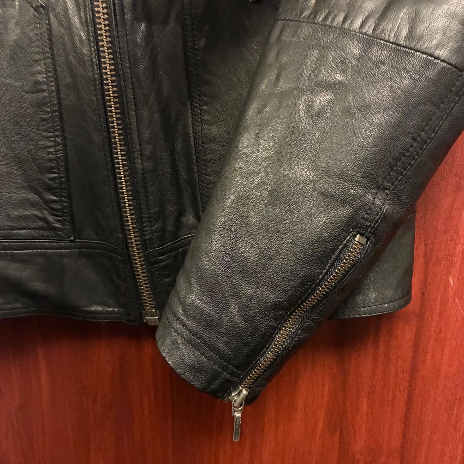 Nudie Jeans Goat Leather 本革 ヤギ革 ゴートレザージャケット 