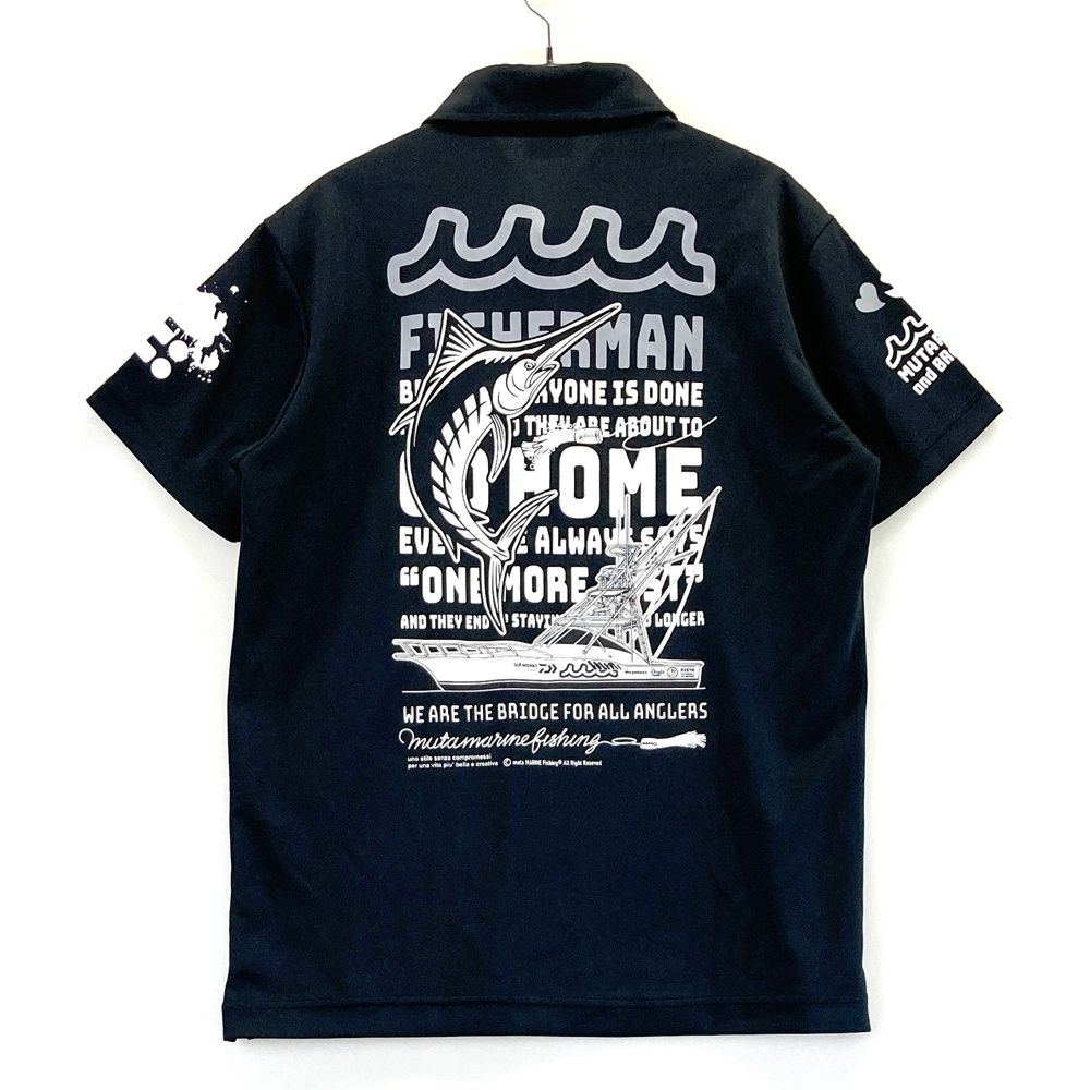 サイズ：5 MUTA MARINE ムータマリン 半袖ポロシャツ ボタンダウン