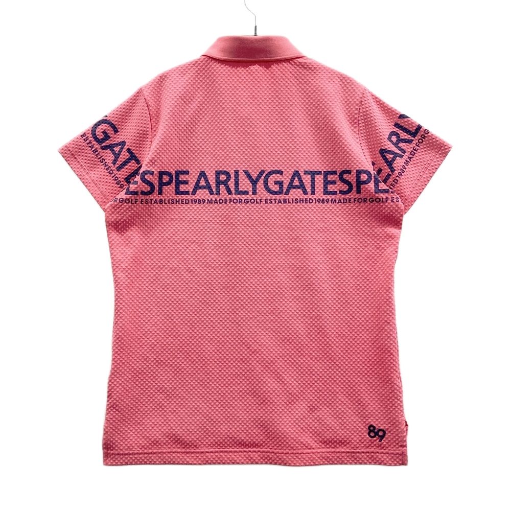 サイズ：6 PEARLY 節約 GATES パーリーゲイツ 2025年 半袖ポロシャツ