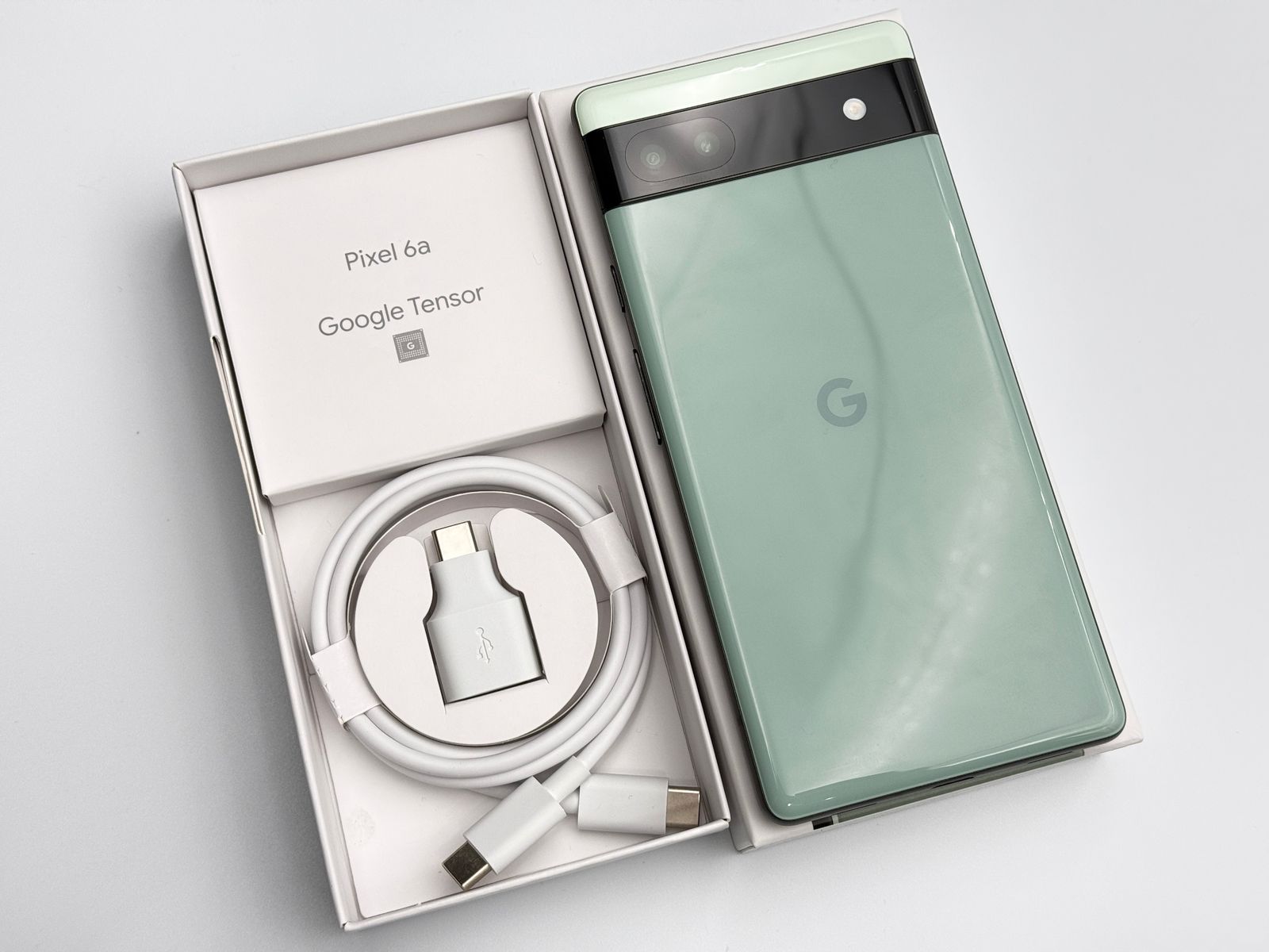 中古B】Google Pixel 6a 128GB Sage SIMフリー 白ロム - メルカリ