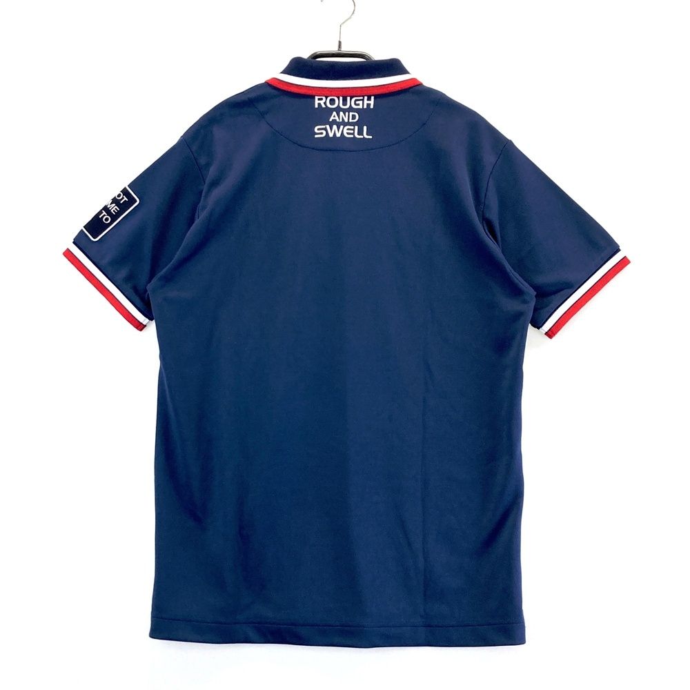サイズ：M ROUGH&SWELL ラフアンドスウェル 半袖ポロシャツ カモノハシ