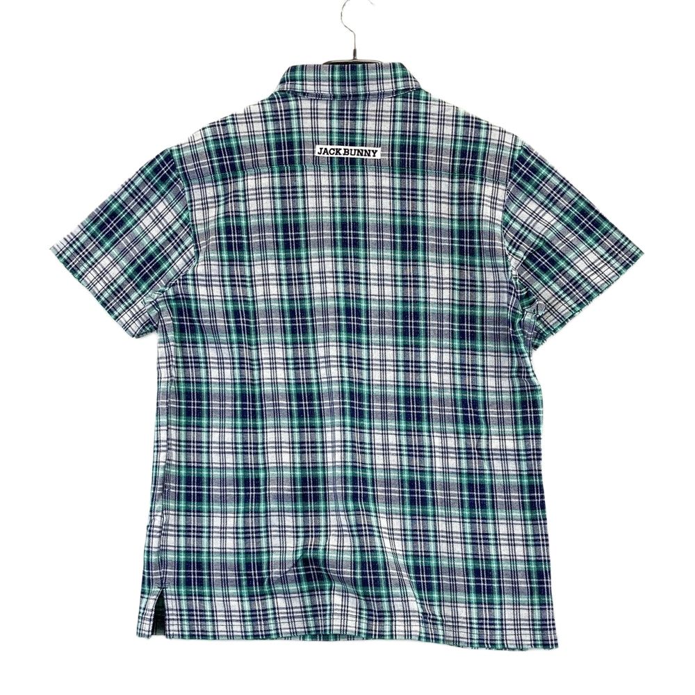 サイズ：4 JACK BUNNY ジャックバニー 半袖ポロシャツ ボタンダウン