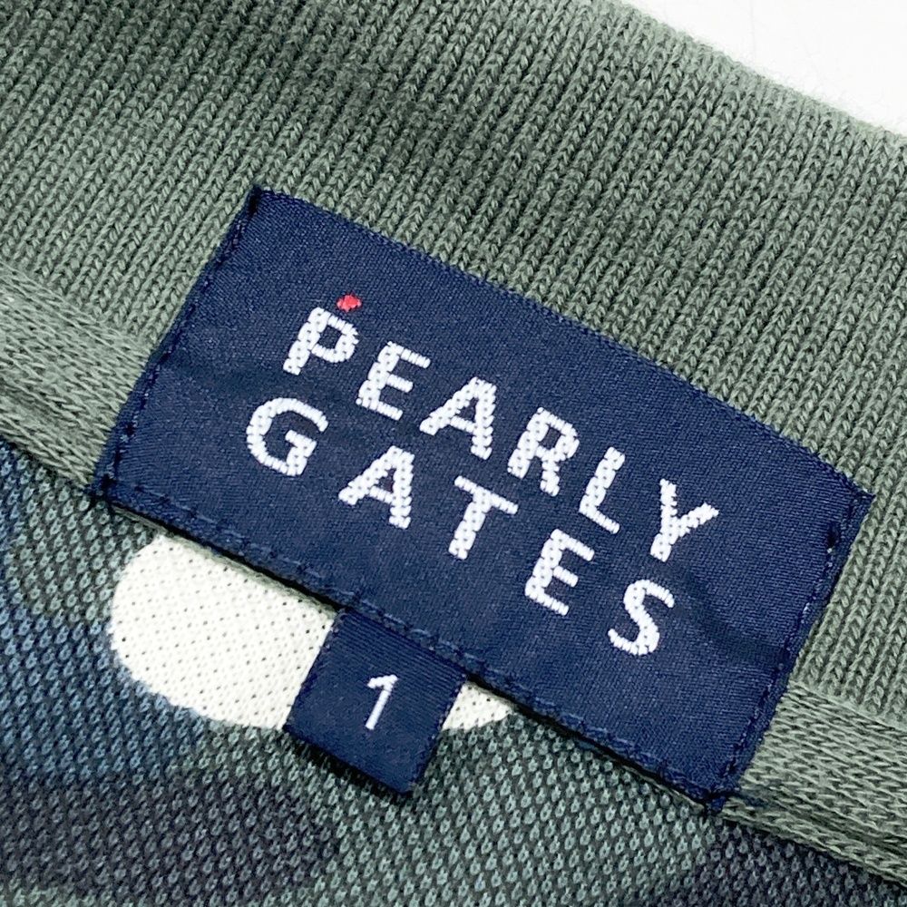 サイズ：1 PEARLY GATES パーリーゲイツ 半袖ポロシャツ ニコちゃん
