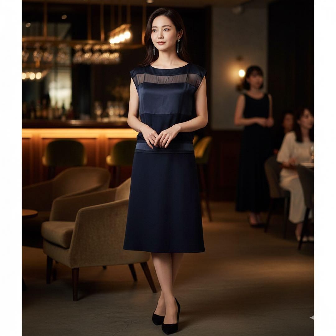 MAX MARA マックスマーラ ノースリーブ プリントワンピース 42