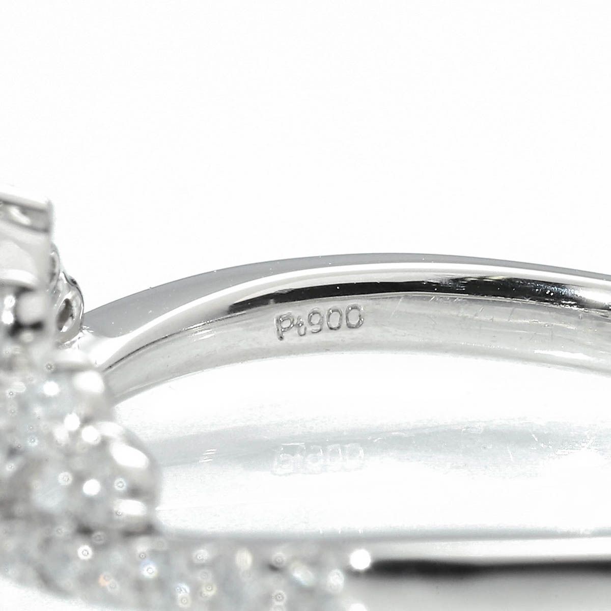 ダイヤモンド 0.246ct プラチナ Pt900 リング 指輪 13号 プレラブド 