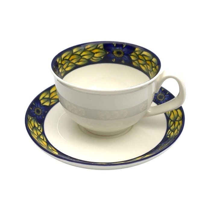 ロイヤルコペンハーゲン ブルーフェザン カップ/ソーサー/プレート