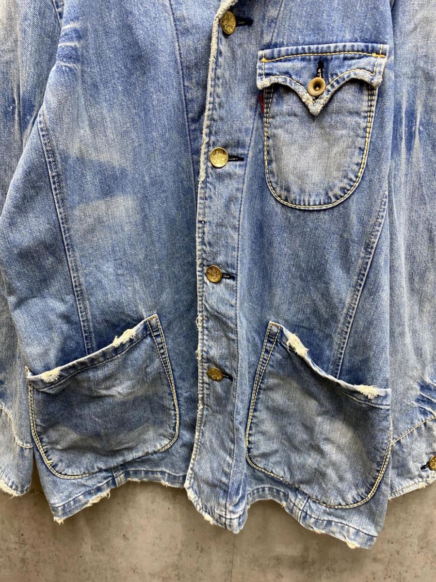 levi's redloop リーバイス レッドループ ダメージ加工 デニム