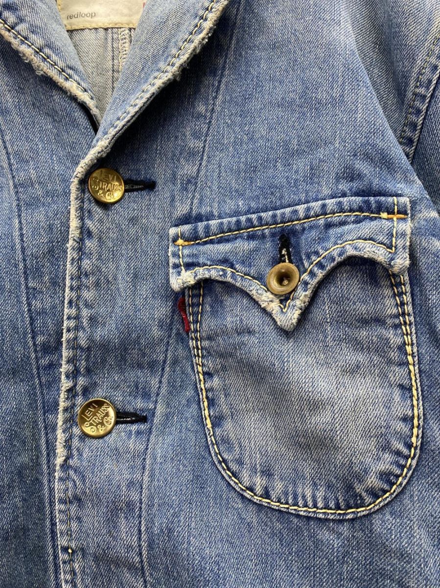 希少　Levi’s Redloop　カバーオール　デニムジャケット キムタク着用】Levi's redloop デニムジャケット カバーオール - メルカリ