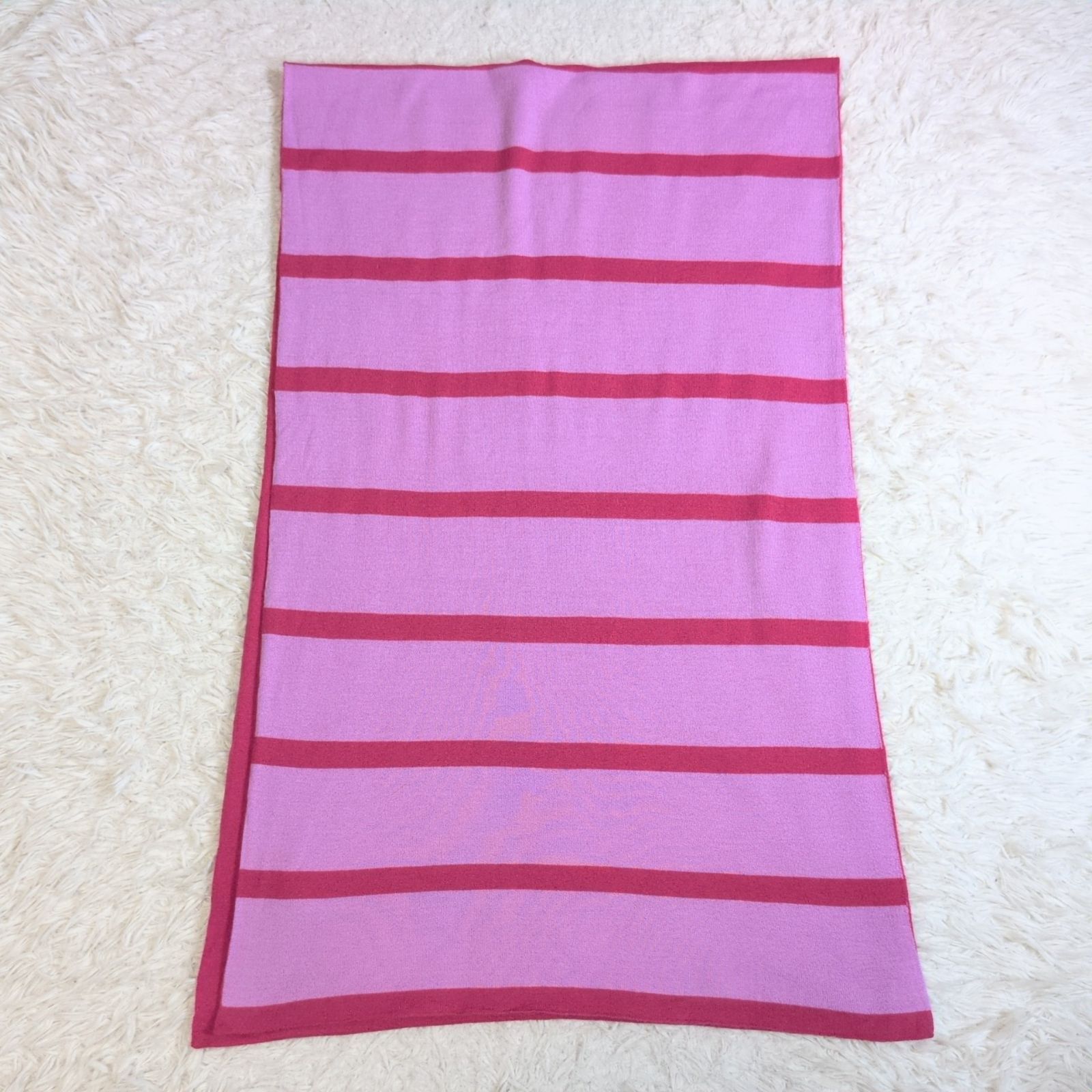 ロロピアーナ　Loro Piana　カシミヤ100%　フリンジ　マフラー　ピンク Loro Piana 100% カシミヤ ストール ピンク Loro Piana □新品□未使用