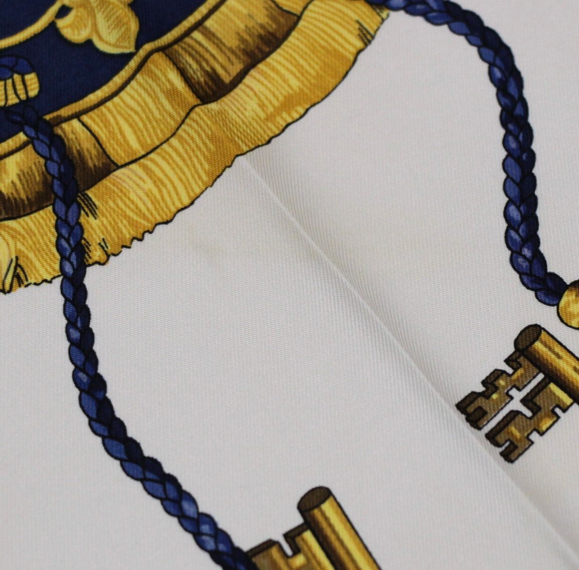 エルメス HERMES カレ90 大判スカーフ LES CLES THE KEYS RARE 鍵柄