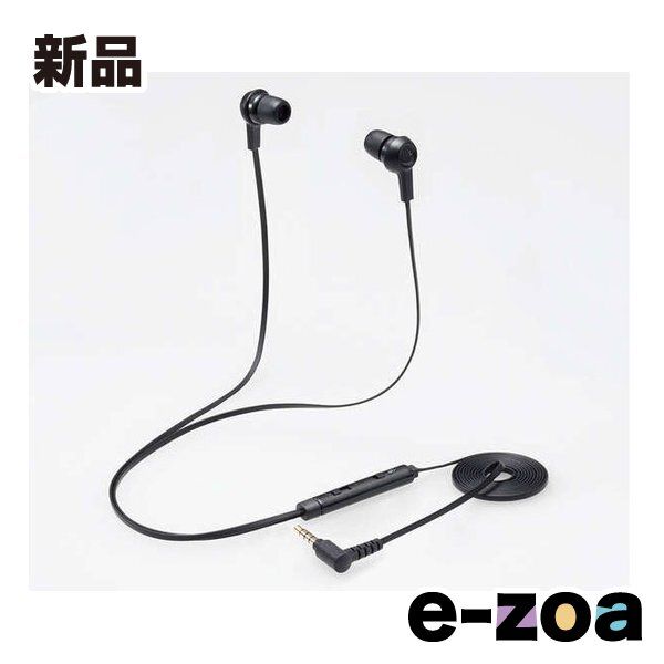 Thumbnail of ELECOM Elecom Headset Wired 4-pole 3.5mm Microphone with Mute Switch Black HS-EP17TBK (2563506)