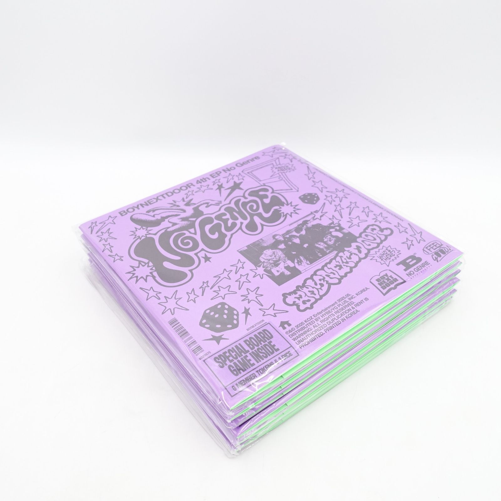 BOYNEXTDOOR no genre CD 未開封 6形態セット ユニバ特典 Board Game