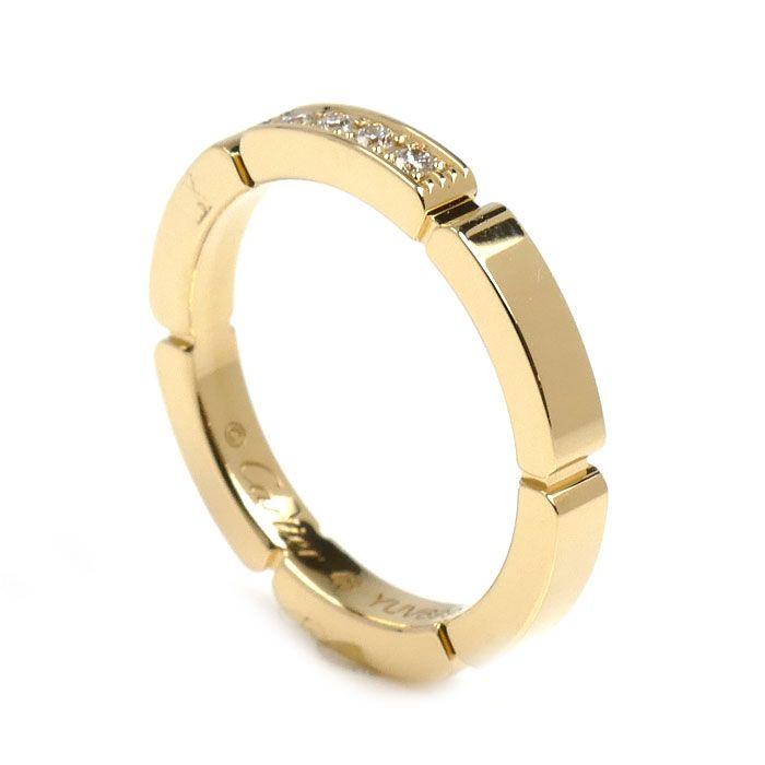 CARTIER カルティエ K18YG イエローゴールド マイヨンパンテール 4P