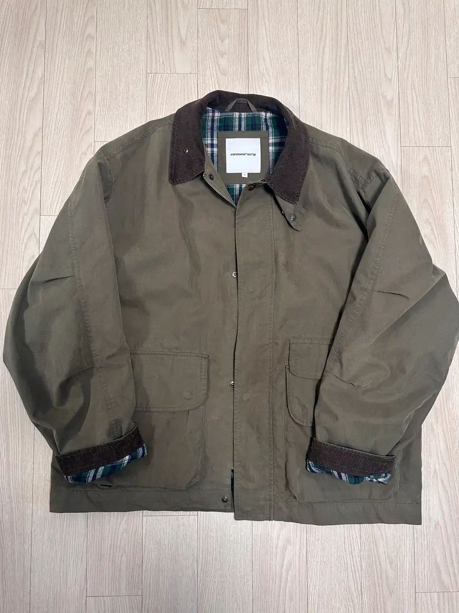 エスピオナージ ハンティングジャケット オリーブグリーン L - メルカリ