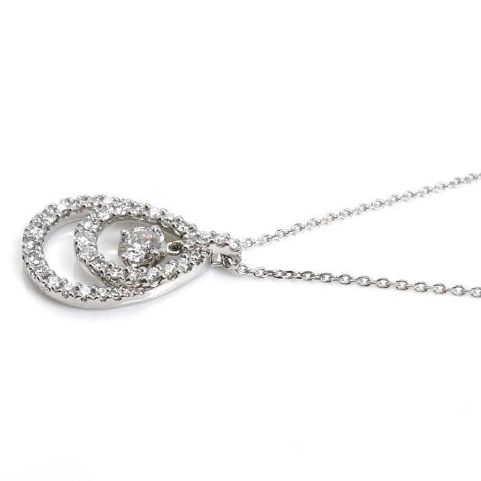 Vendome Aoyama ヴァンドーム青山 Pt950/850 ネックレス ダイヤモンド