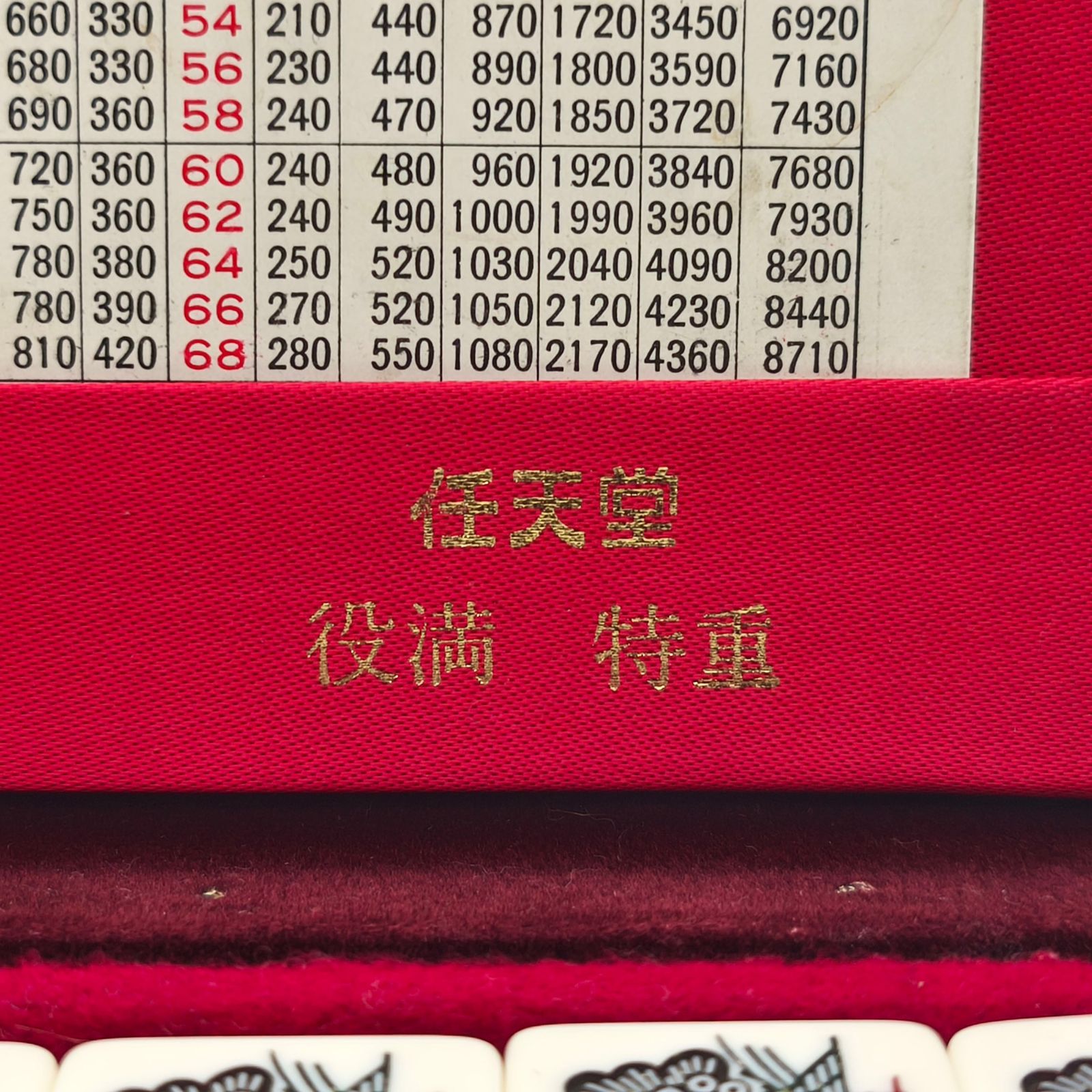 任天堂・麻雀牌・特重・昭和レトロ・レトロ玩具・No.251208-07・梱包