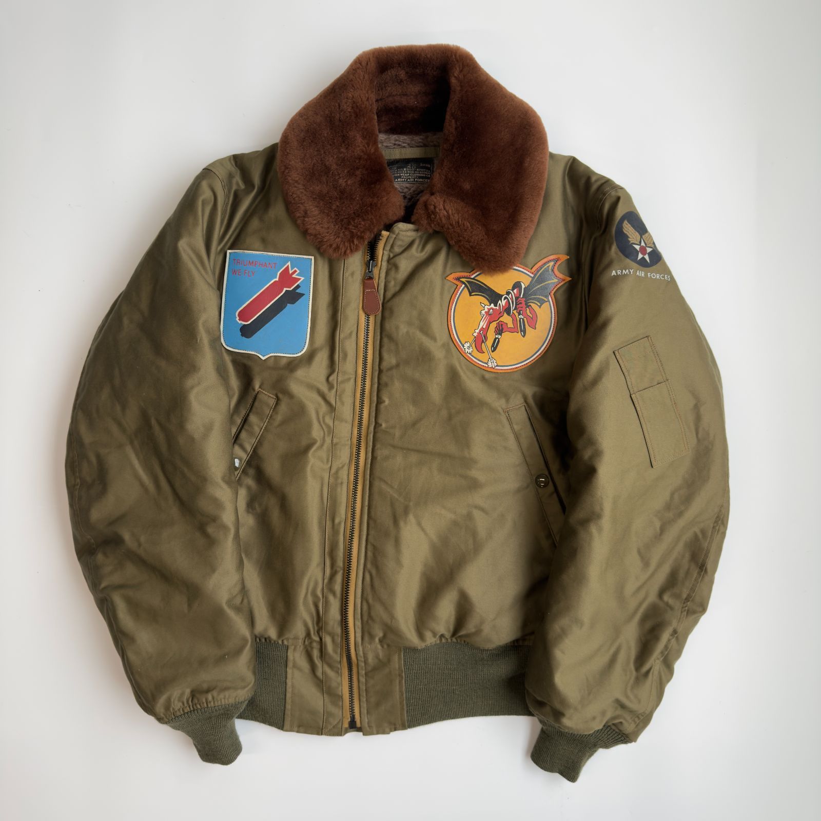 K*品様 極美品/完売品✨バズリクソンズ　フライトジャケット　B-15B 40 バズリクソンズ(BUZZ RICKSON'S) B-15フライトジャケット TYPE 