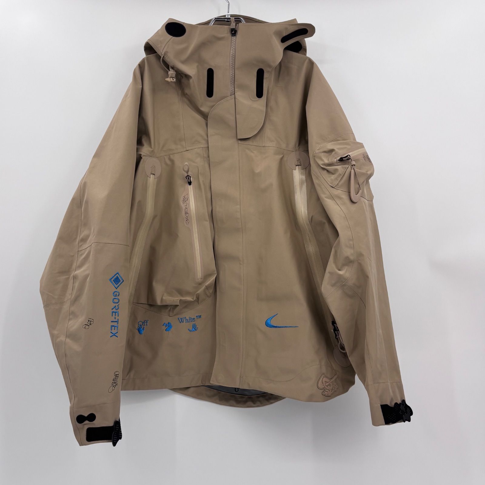 NIKE OFF-WHITE ナイキ オフホワイト gore-tex NRG CL Hoodie Jacket