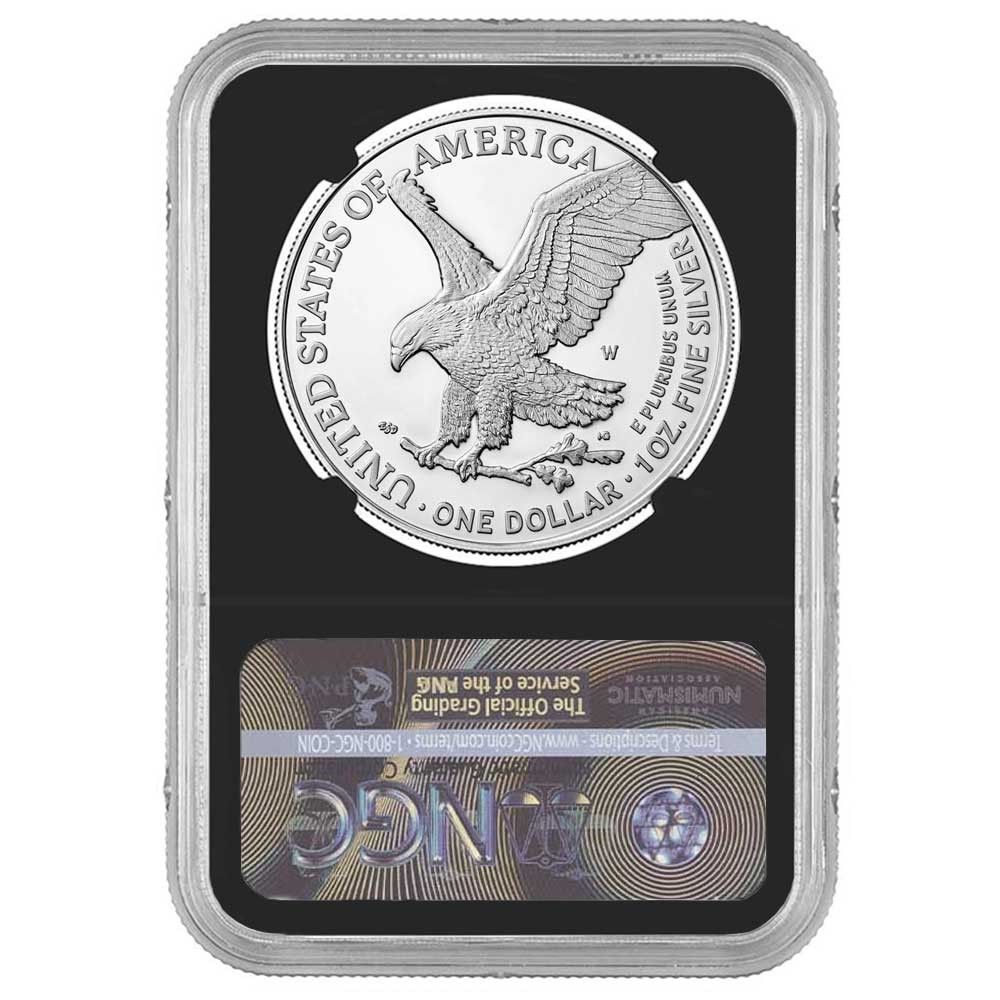 2022-W プルーフ 1ドル アメリカン シルバー イーグル NGC PF70UC