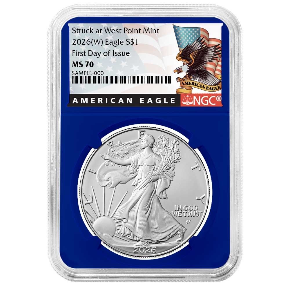 【超激レア！！米国造幣局史上初】アメリカン・スター・プリビー・シルバー・イーグル 超激レア！！米国造幣局史上初】アメリカン・スター・プリビー