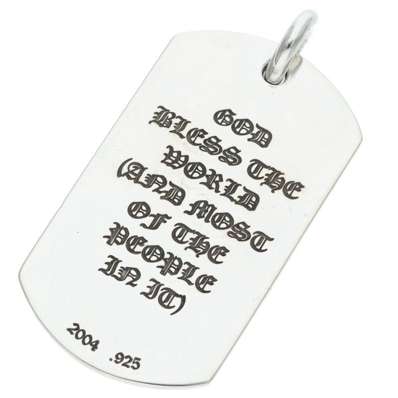クロムハーツ D/TAG LRG GOD BLESS/ゴットブレスドッグタグ ラージ