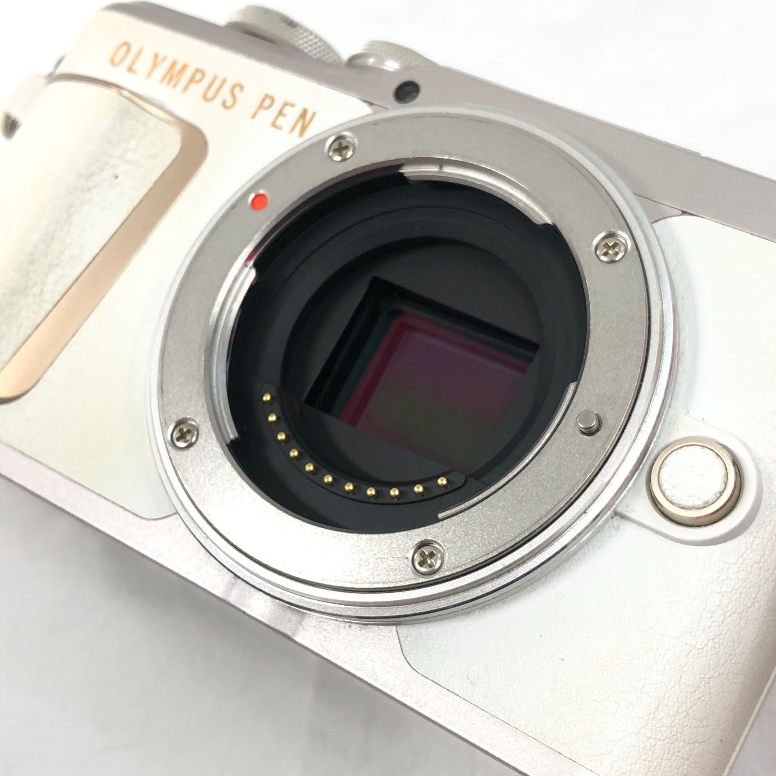 ジャンク】OLYMPUS ミラーレス一眼カメラ PEN E-PL10 14-42mm EZレンズ