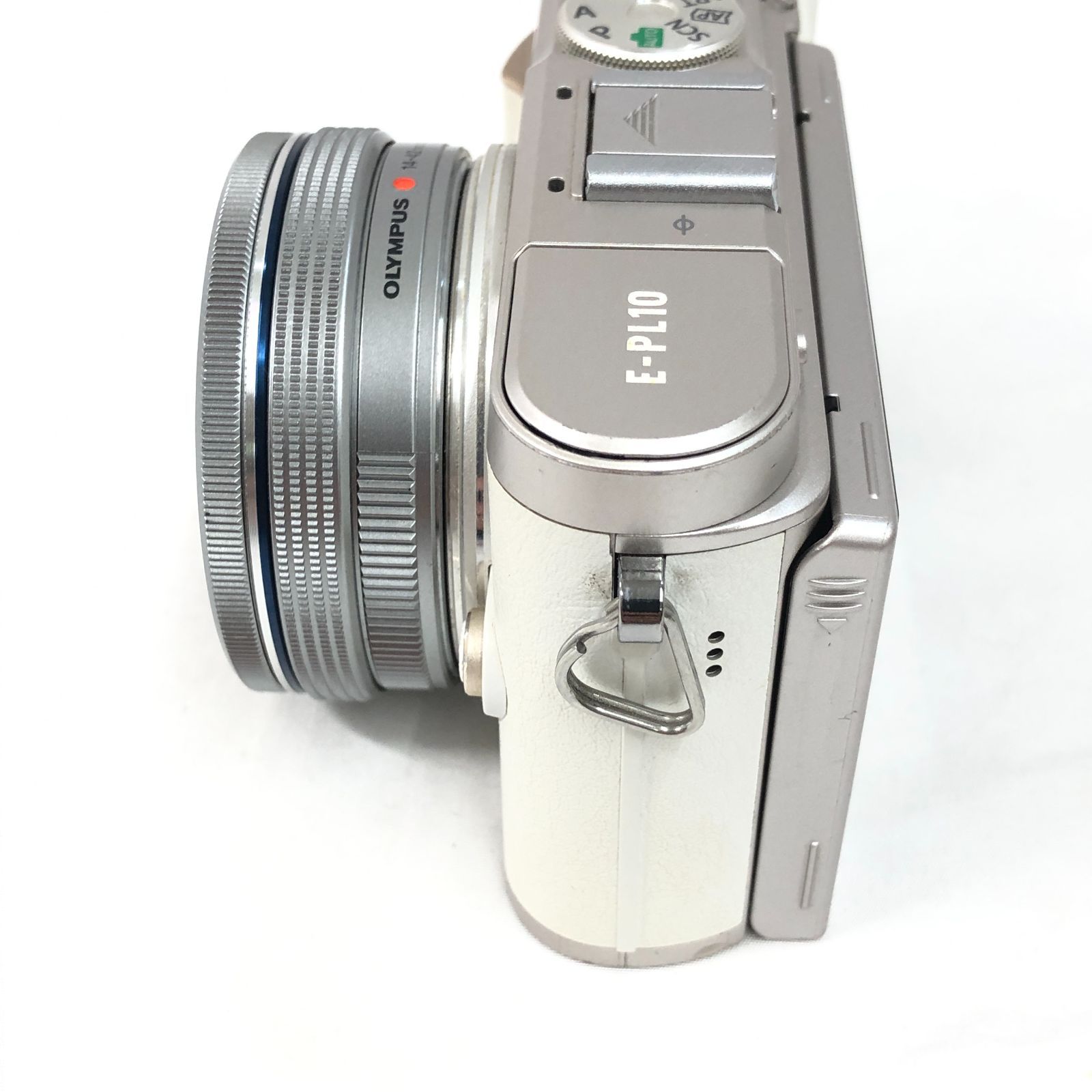 ジャンク】OLYMPUS ミラーレス一眼カメラ PEN E-PL10 14-42mm EZレンズ