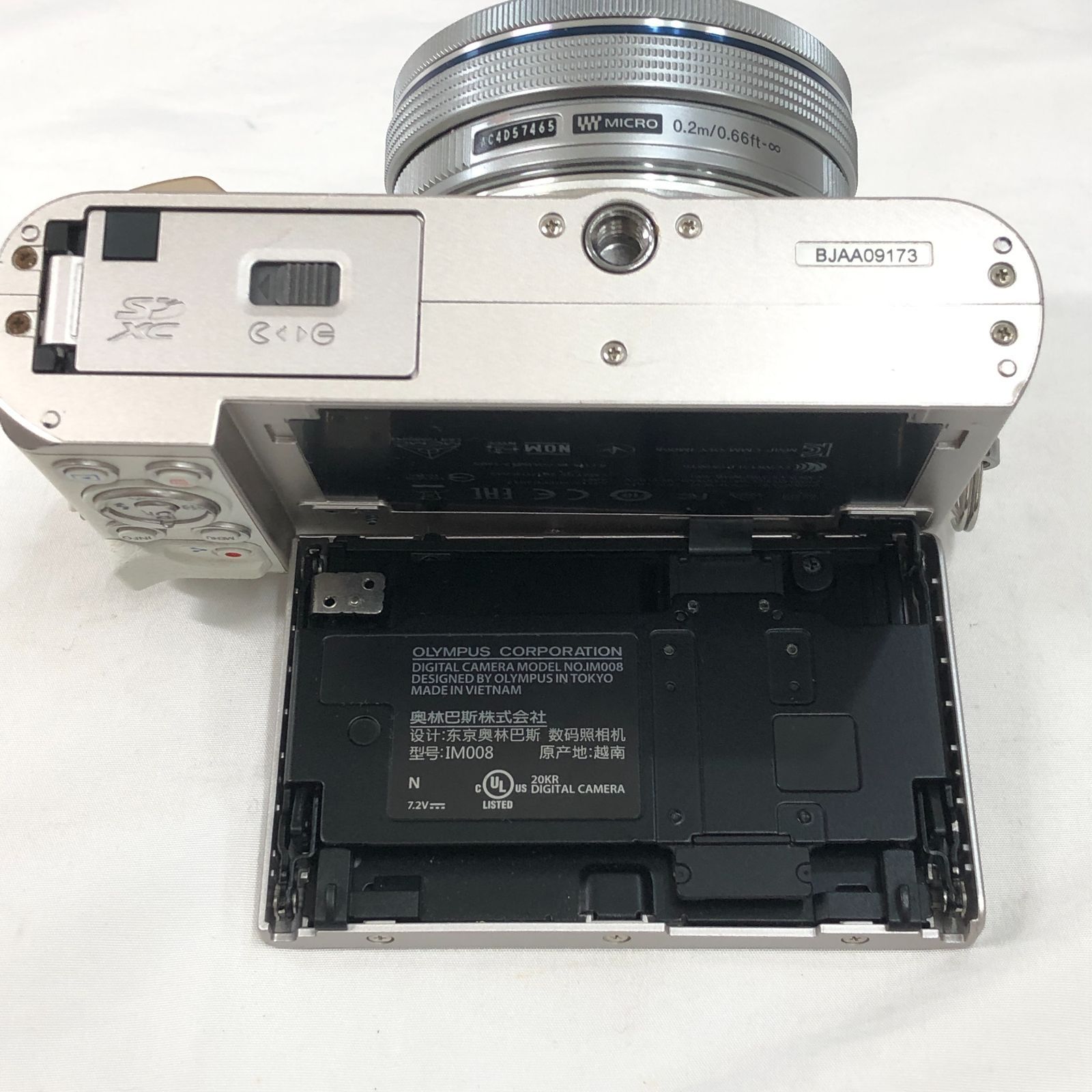 ジャンク】OLYMPUS ミラーレス一眼カメラ PEN E-PL10 14-42mm EZレンズ