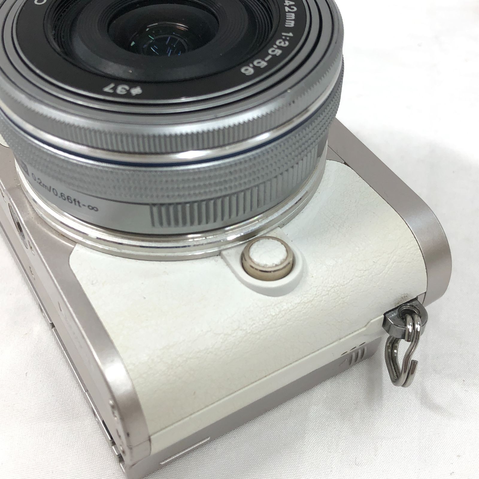 ジャンク】OLYMPUS ミラーレス一眼カメラ PEN E-PL10 14-42mm EZレンズ