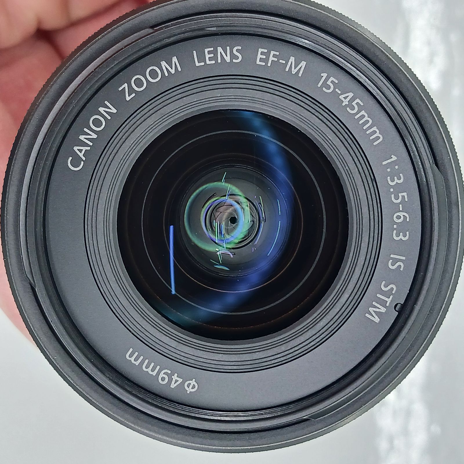 ガラスケース内展示商品】キヤノン CANON カメラレンズ EF-M15-45mm F3 