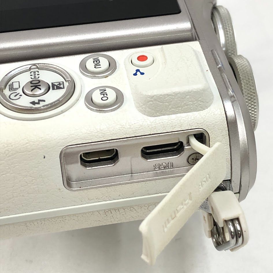 ジャンク】OLYMPUS ミラーレス一眼カメラ PEN E-PL10 14-42mm EZレンズ