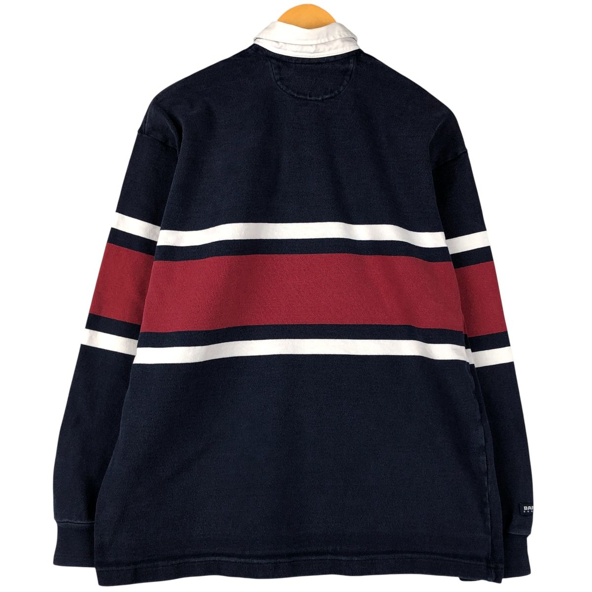 90年代 BARBARIAN バーバリアン SIMPSON 長袖 ラガーシャツ 90年代 BARBARIAN バーバリアン SIMPSON 長袖 ラガーシャツ Barbarian