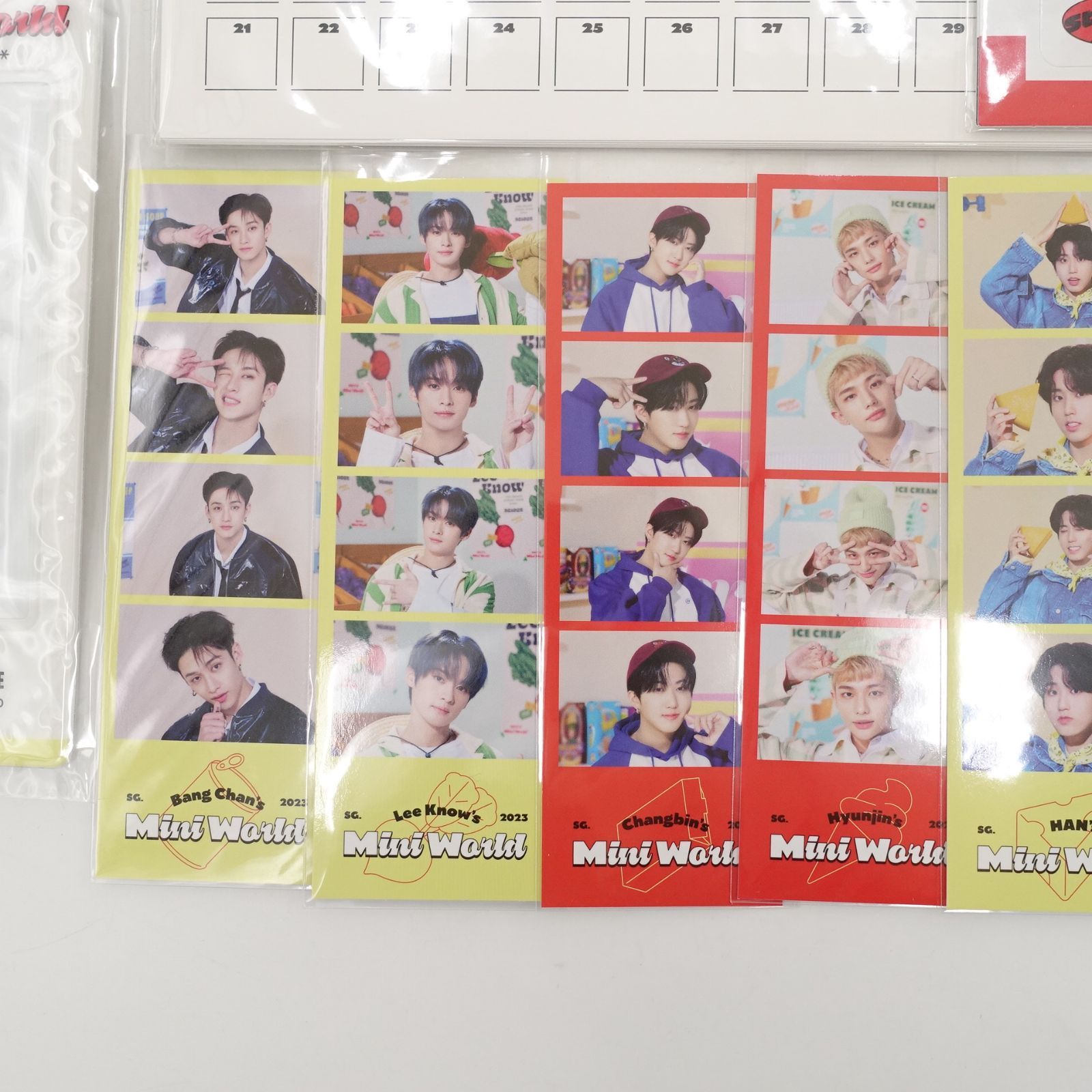 XG シーグリ 2023 トレカ　新品未開封 Straykids シーグリ 2023 miniWorld 開封済み 未使用 トレカ フォト