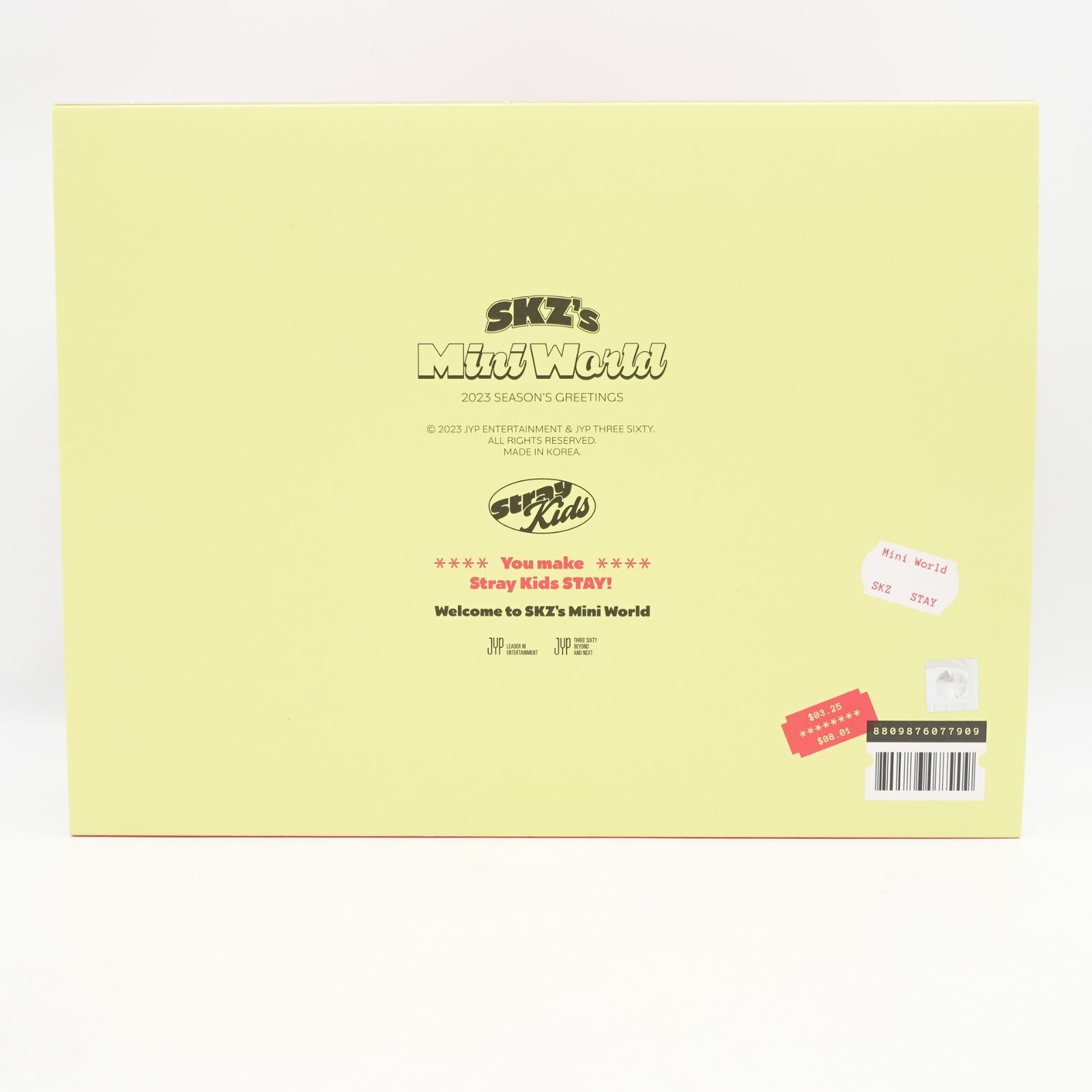 Straykids シーグリ 2023 miniWorld 開封済み 未使用 トレカ フォト 