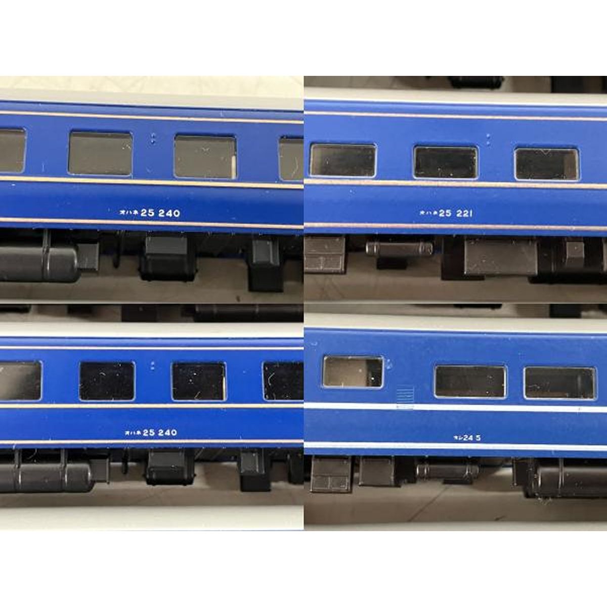 KATOカトー/TOMIXトミックス 鉄道模型 車両 箱無 レール まとめ売り TOMIX トミックス KATO カトー 24系25形 特急寝台客車 オハネ25 カニ24